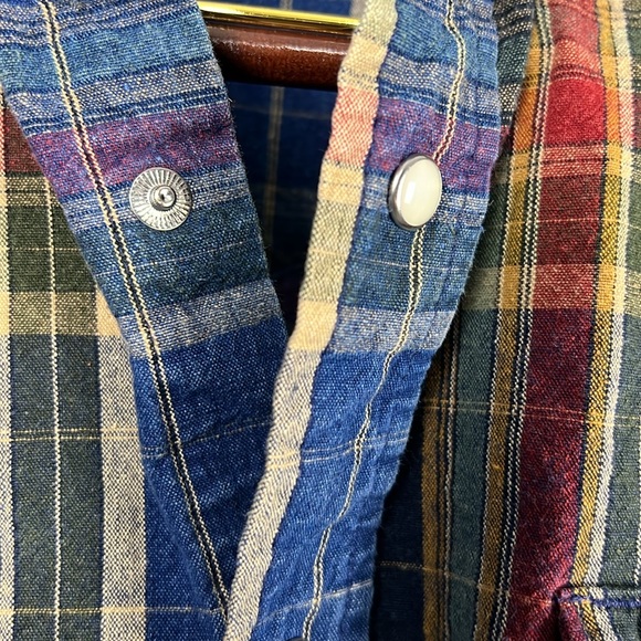 Wrangler Western plaid shirt - size M - Picture 5 of 12